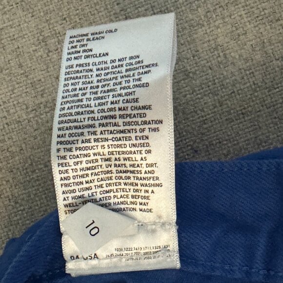 UNIQLO x MARNI 5-Pocket High Rise Baggy Denim Jeans, 100% Cotton, Cobalt Blue - Picture 13 of 15